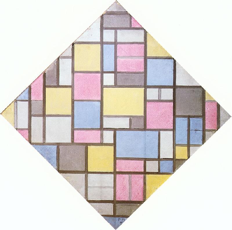 Piet Mondrian Composition with Grid VII oil painting image